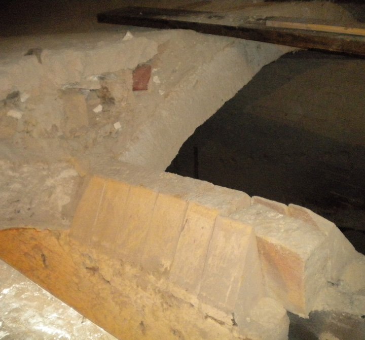 Kotel na biomaso 4 - Sanacija poškodovanega dela kurišča (4)